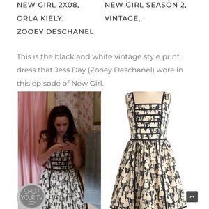 Orla Kiely Dancing Girls Dress - US 8